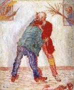 James Ensor The Fight oil painting picture wholesale